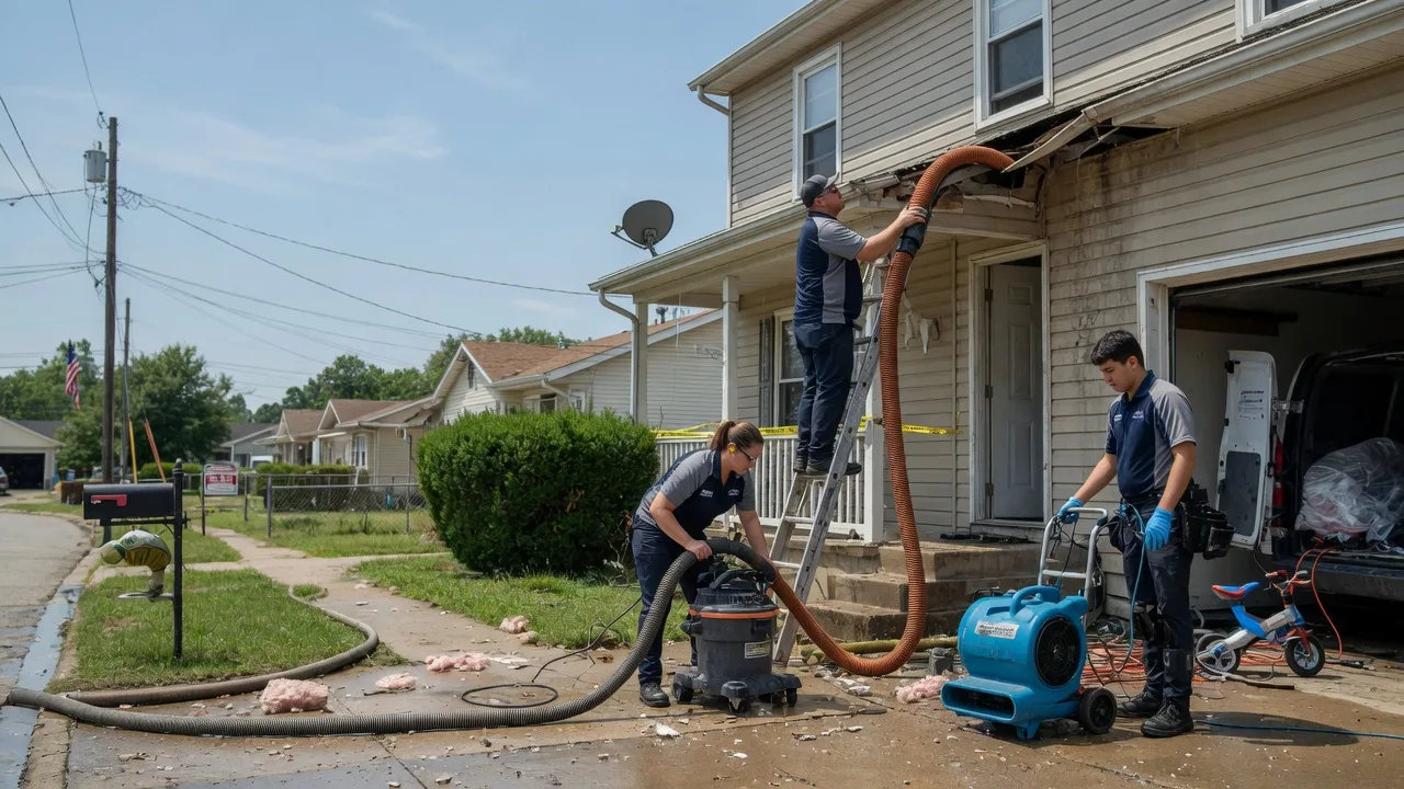 Water Damage Restoration in Cunningham, TN near me
